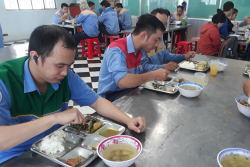 Thương lượng tốt để công nhân có bữa ăn ngon