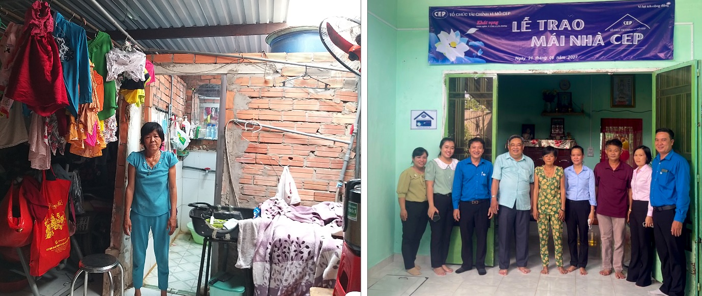 CEP trao tặng 114 “Mái nhà CEP” hỗ trợ khách hàng công nhân, người lao động nghèo vượt khó - Ảnh 1.