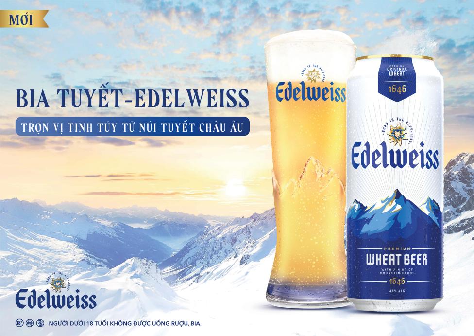 HEINEKEN Việt Nam ra mắt Bia Tuyết - Edelweiss