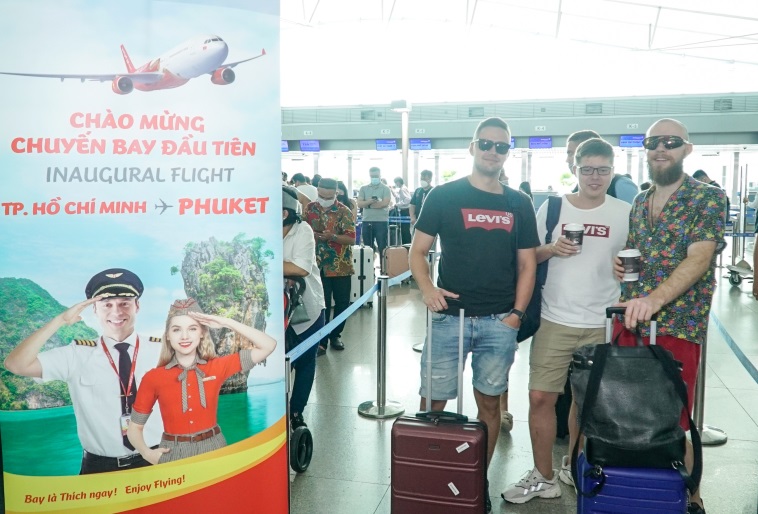 Vietjet nối lại đường bay đến thiên đường du lịch Phuket