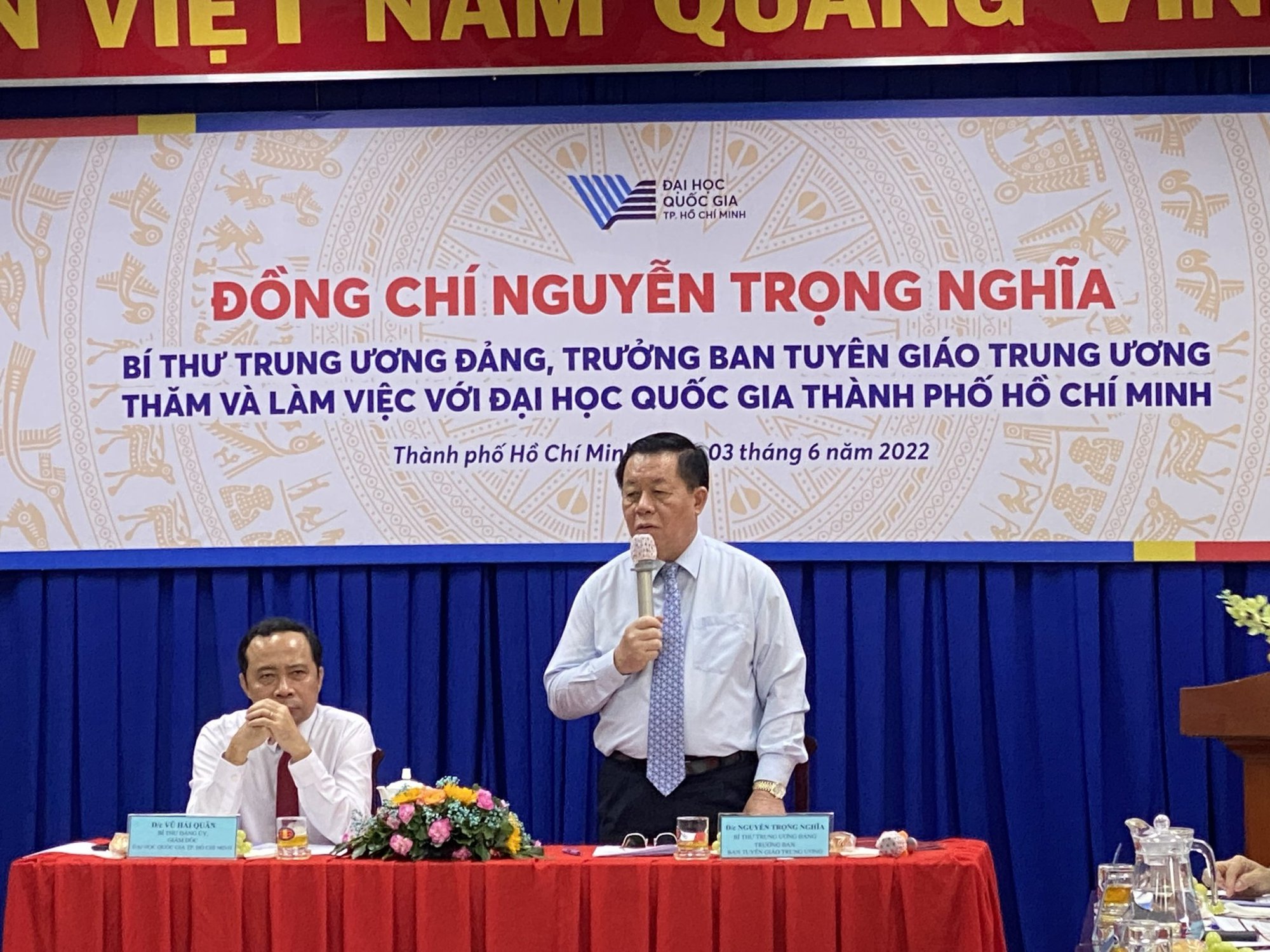 ĐHQG TP HCM phải ph&aacute;t triển hơn nữa để đ&aacute;p ứng y&ecirc;u cầu mới - Ảnh 1.