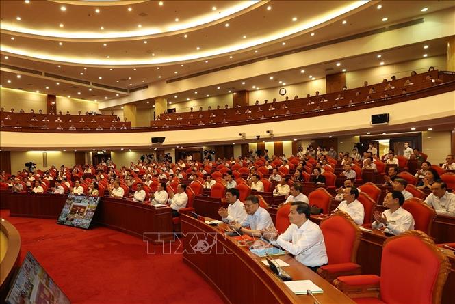 Tổng B&iacute; thư chủ tr&igrave; Hội nghị tổng kết 10 năm c&ocirc;ng t&aacute;c ph&ograve;ng, chống tham nhũng, ti&ecirc;u cực - Ảnh 6.