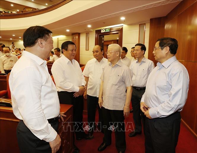 Tổng B&iacute; thư chủ tr&igrave; Hội nghị tổng kết 10 năm c&ocirc;ng t&aacute;c ph&ograve;ng, chống tham nhũng, ti&ecirc;u cực - Ảnh 3.