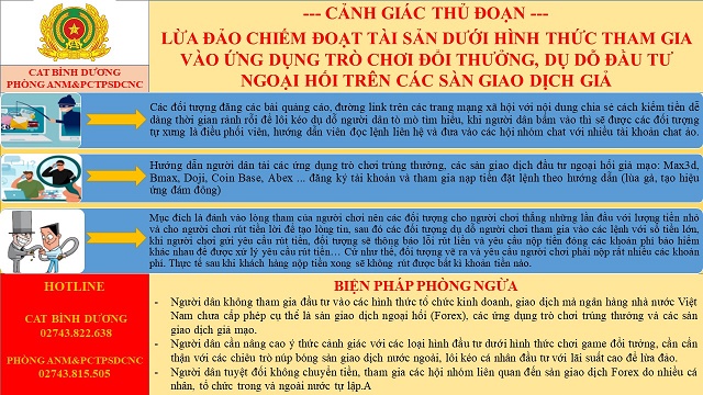 Công an Bình Dương vừa cảnh báo chiêu lừa khó tin