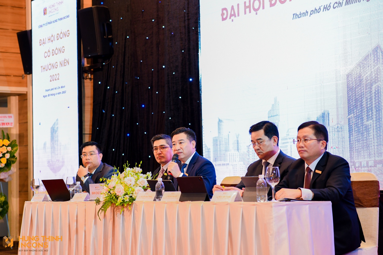 Đại hội cổ đông thường niên Hưng Thịnh Incons đồng thuận mục tiêu tăng trưởng - Ảnh 4.