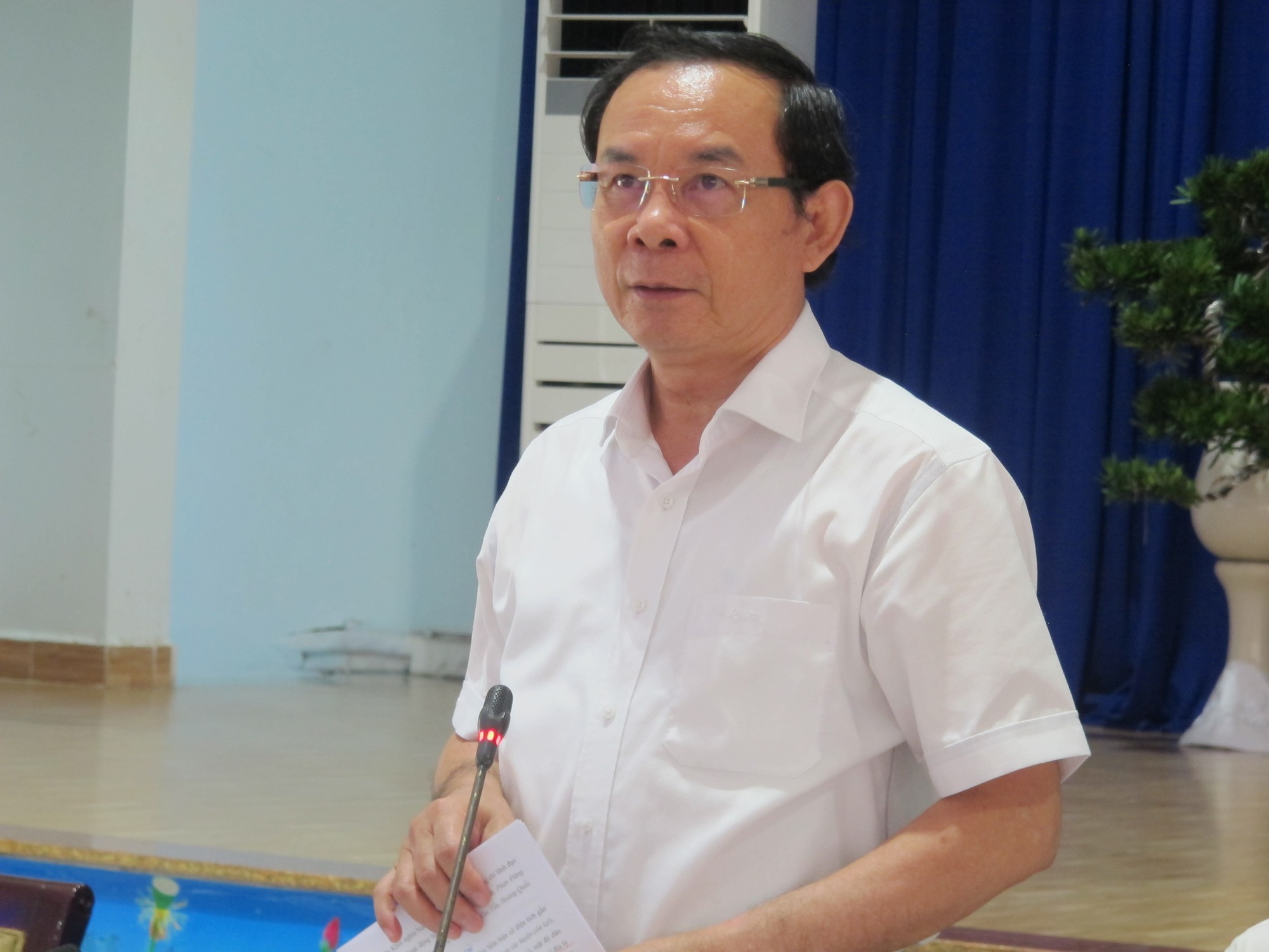 Huyện Hóc Môn kiến nghị nhiều vấn đề nóng lên TP HCM - Ảnh 1.