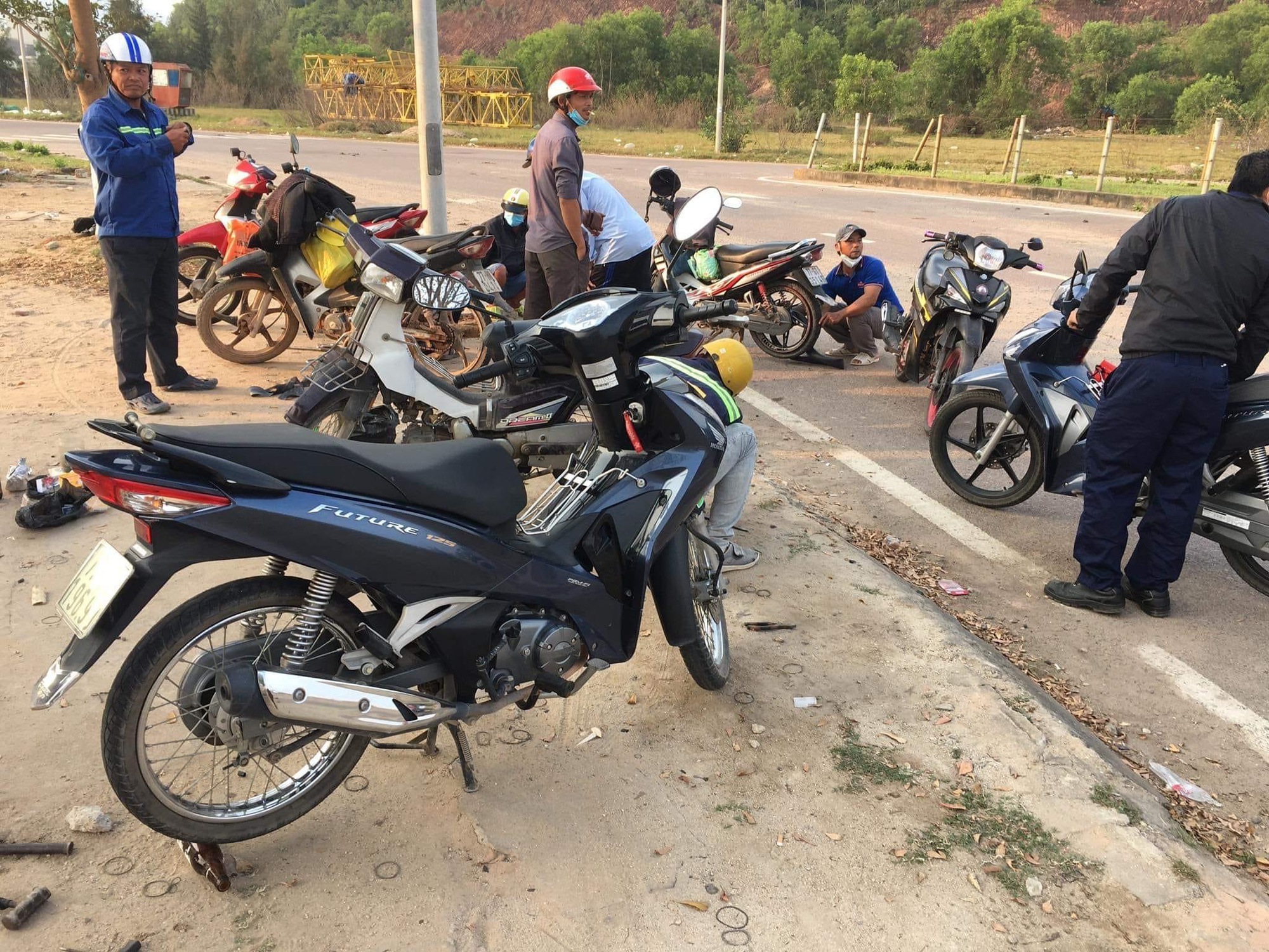 Công an Quy Nhơn thông tin về vụ “đinh tặc” bên cầu Thị Nại gây bức xúc