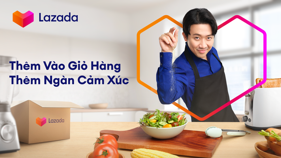 Lazada công bố định vị thương hiệu mới "Thêm vào giỏ hàng, thêm ngàn cảm xúc"