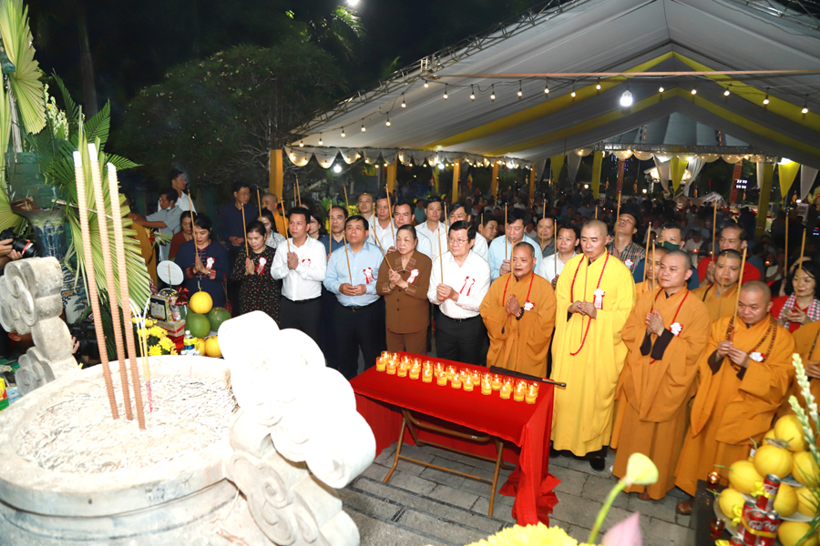 Đại lễ cầu siêu tưởng niệm, tri ân anh linh các Anh hùng liệt sĩ tại Vị Xuyên - Ảnh 4.
