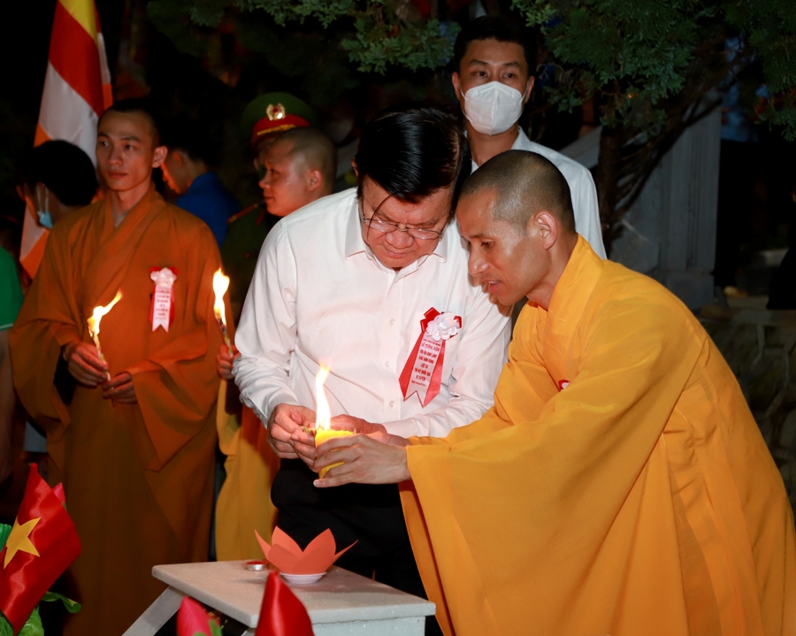 Đại lễ cầu siêu tưởng niệm, tri ân anh linh các Anh hùng liệt sĩ tại Vị Xuyên - Ảnh 5.
