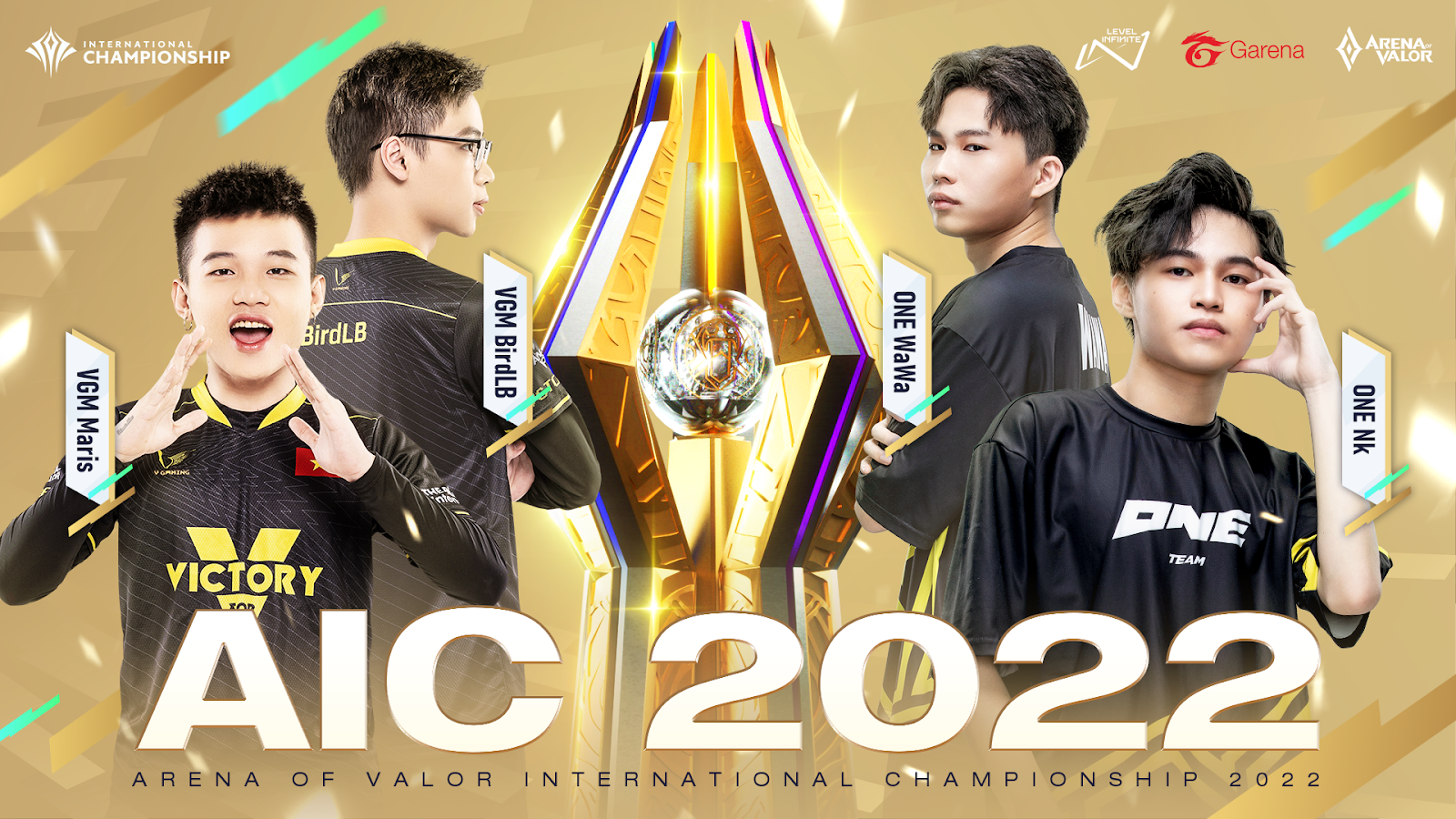 Esports: Liên quân Mobile Việt Nam lên đỉnh thế giới AIC 2022
