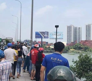 Người đàn ông hét lớn khi thấy 1 người lao thẳng từ cầu Đồng Nai xuống sông