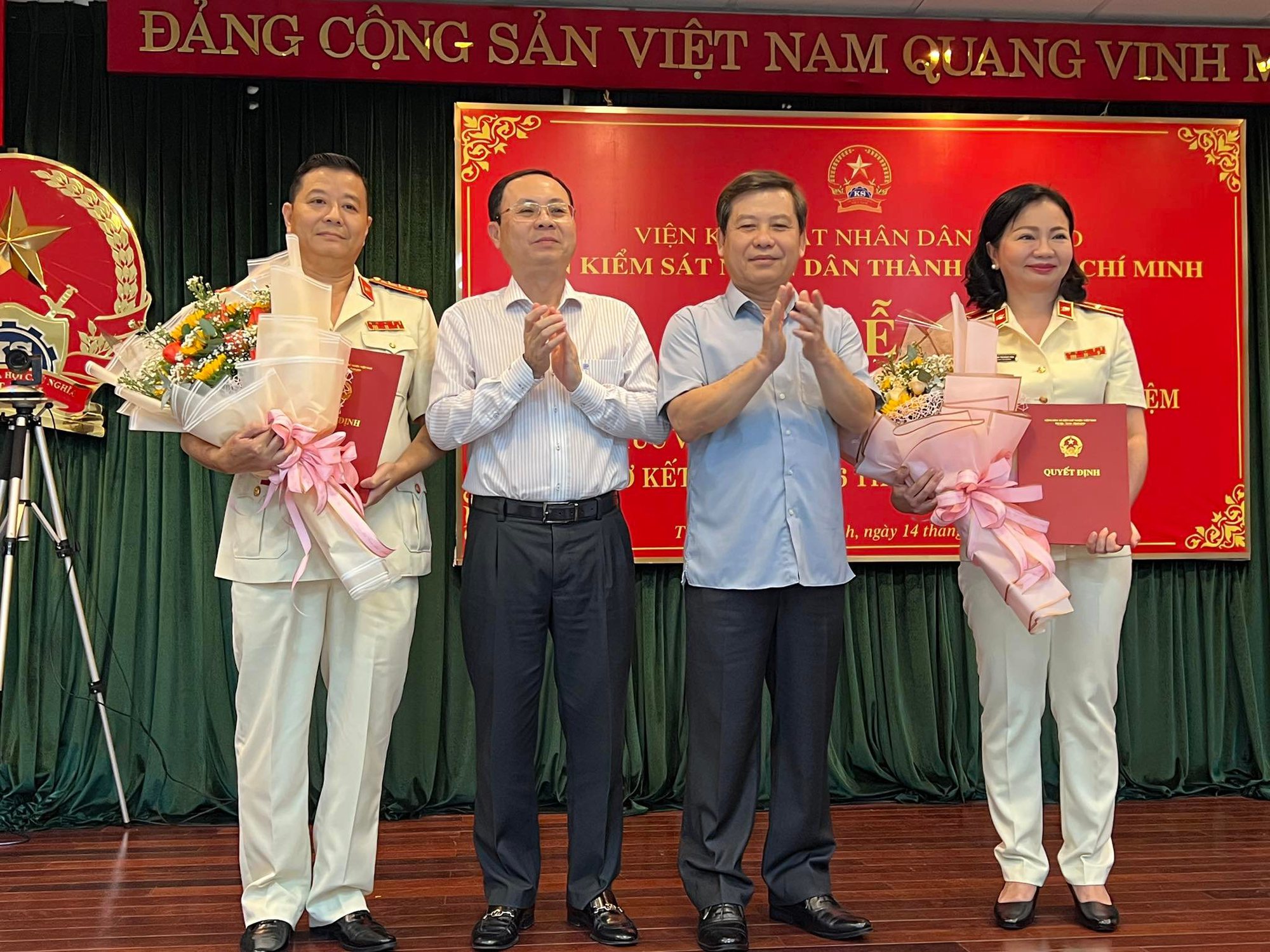VKSND TP HCM bổ nhiệm 2 lãnh đạo