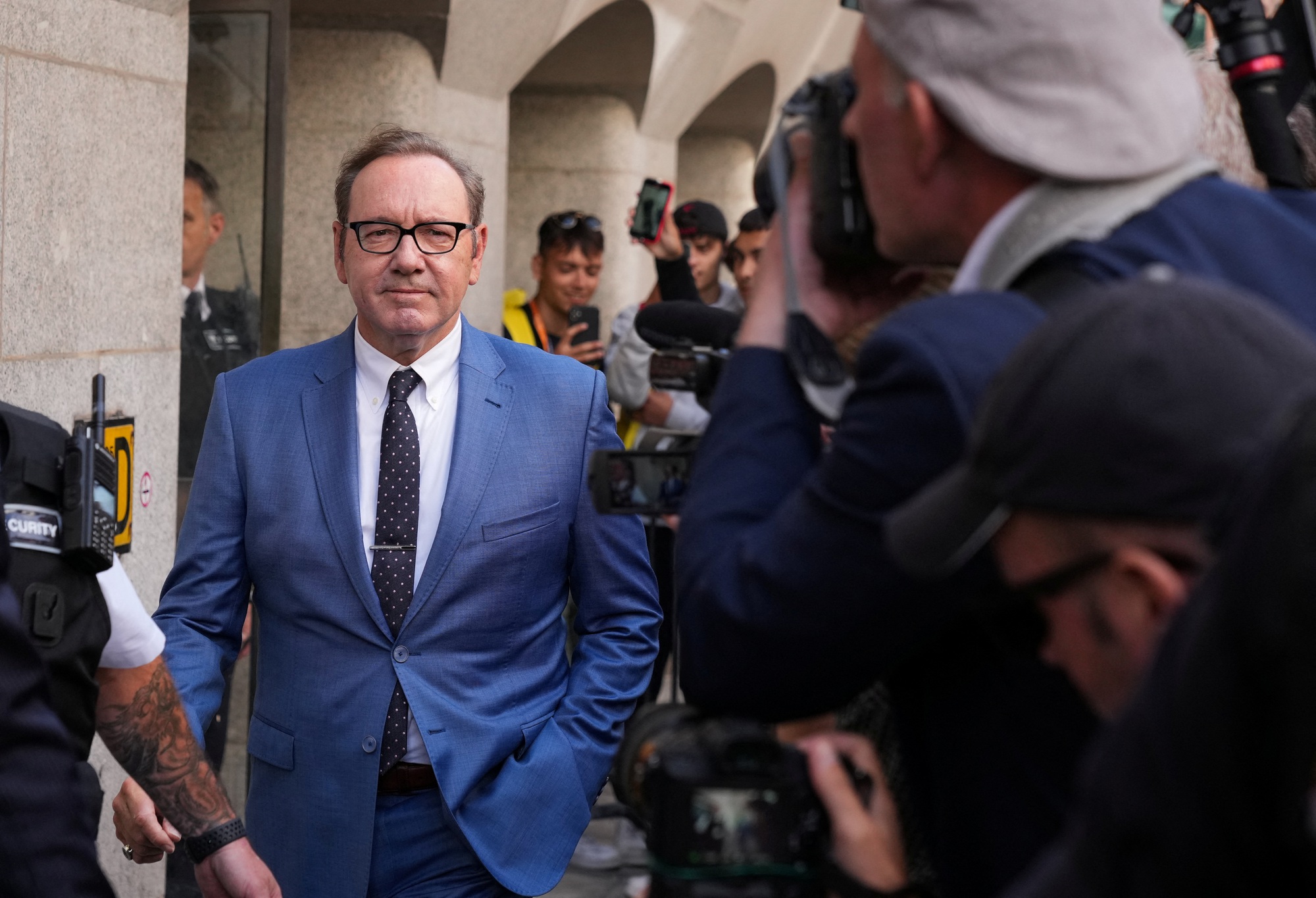 Tài tử Kevin Spacey không nhận tội tấn công tình dục đồng giới