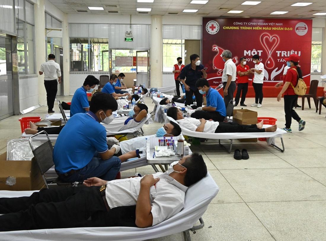 Hiến máu nhân đạo - Chương trình được Vedan Việt Nam duy trì và phát huy
