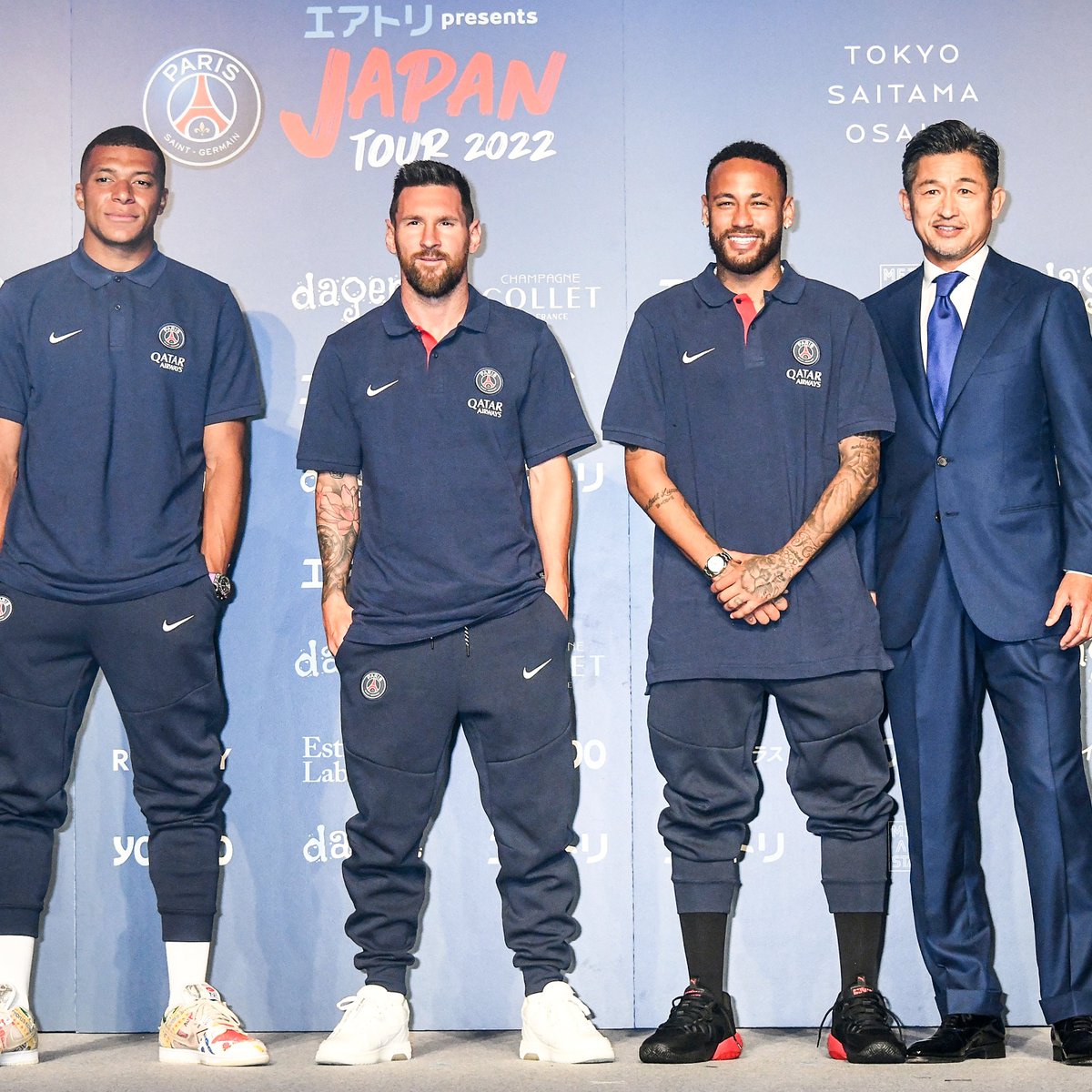 D&agrave;n &ldquo;sao&rdquo; của PSG giao lưu b&oacute;ng đ&aacute; tại Nhật Bản - Ảnh 2.