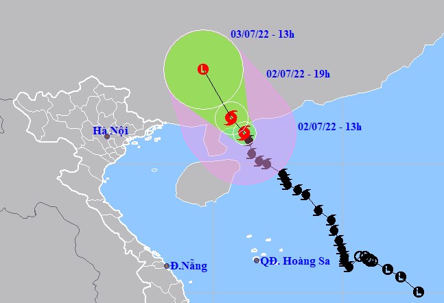 Bão số 1 chuyển hướng, đổ bộ vào tỉnh Quảng Đông - Trung Quốc