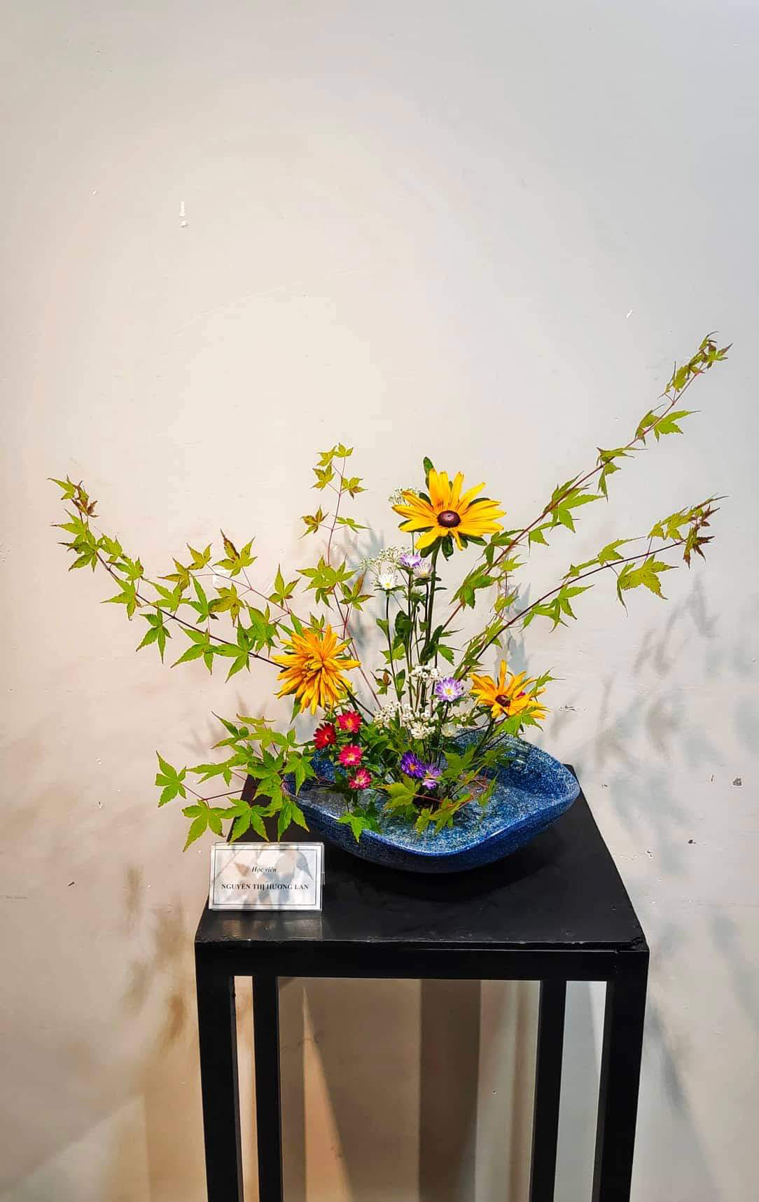 Triển l&atilde;m hoa đạo Ikebana Nhật Bản đang diễn ra tại TP HCM - Ảnh 7.