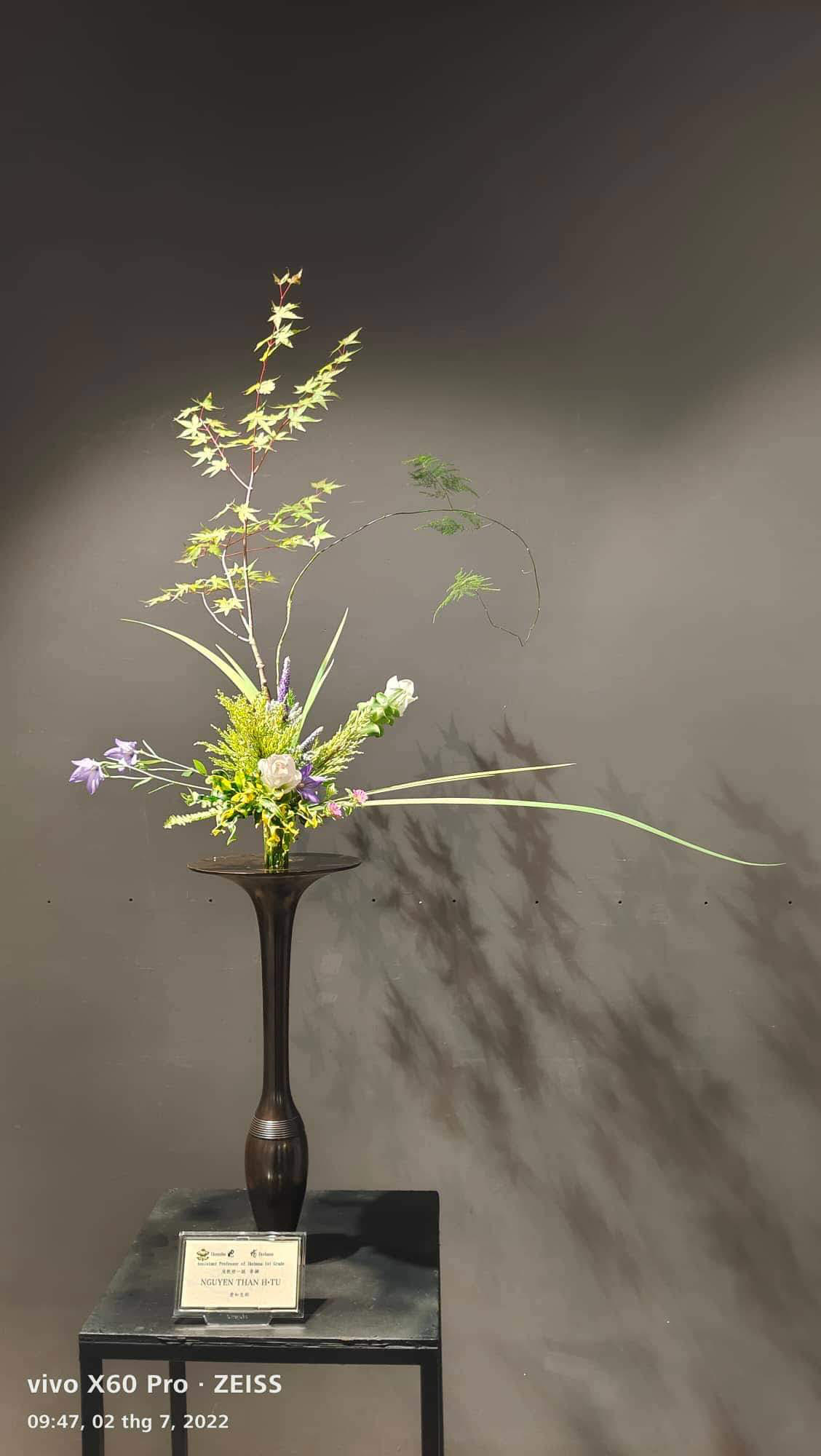 Triển l&atilde;m hoa đạo Ikebana Nhật Bản đang diễn ra tại TP HCM - Ảnh 14.