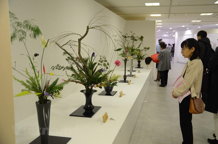 Triển l&atilde;m hoa đạo Ikebana Nhật Bản đang diễn ra tại TP HCM - Ảnh 15.