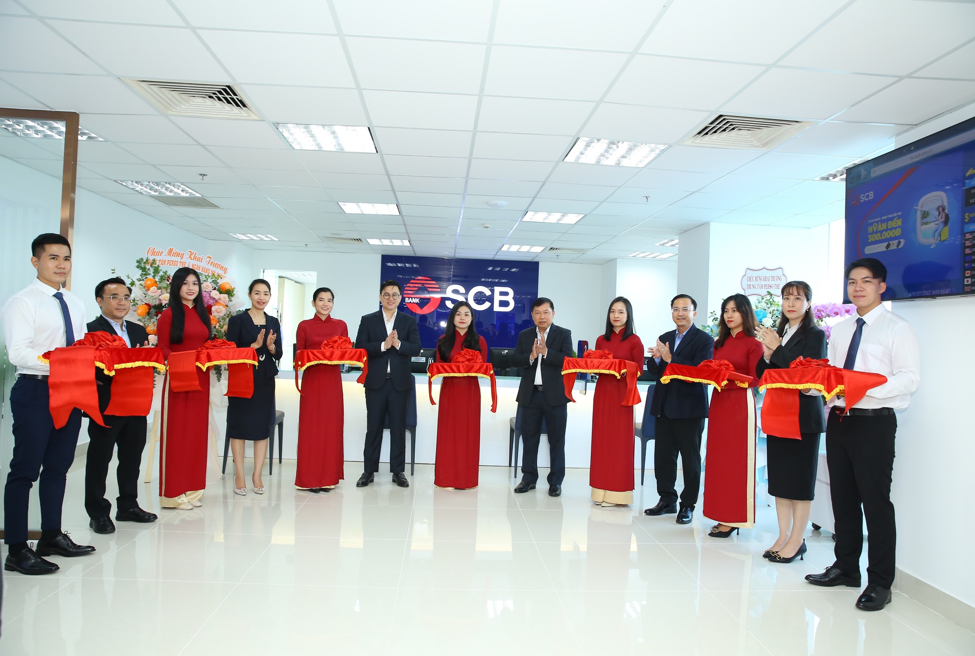 SCB khai trương trung tâm Perso thẻ và ngân hàng mô phỏng