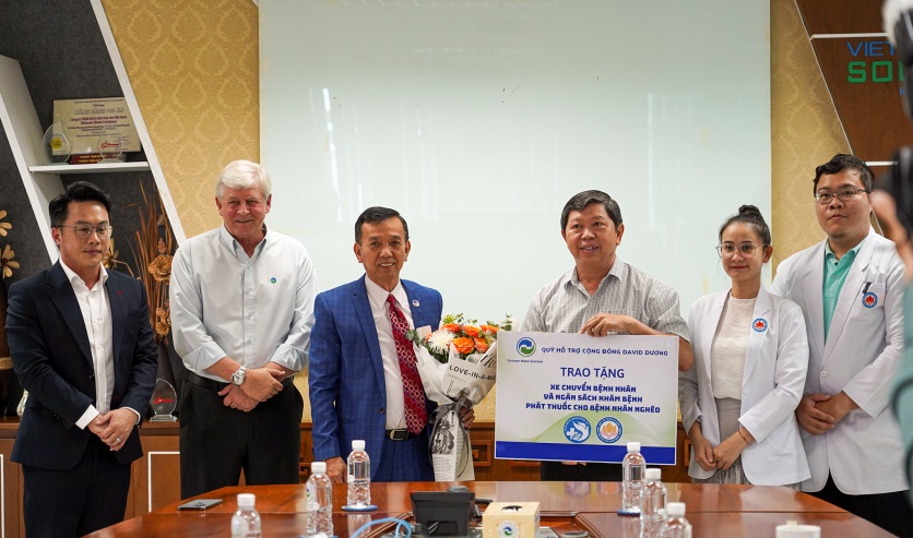 Quỹ Hỗ trợ Cộng đồng David Dương: Đồng hành cùng bệnh nhân nghèo