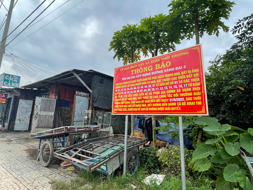 Sẵn sàng giao đất cho dự án Vành đai 3