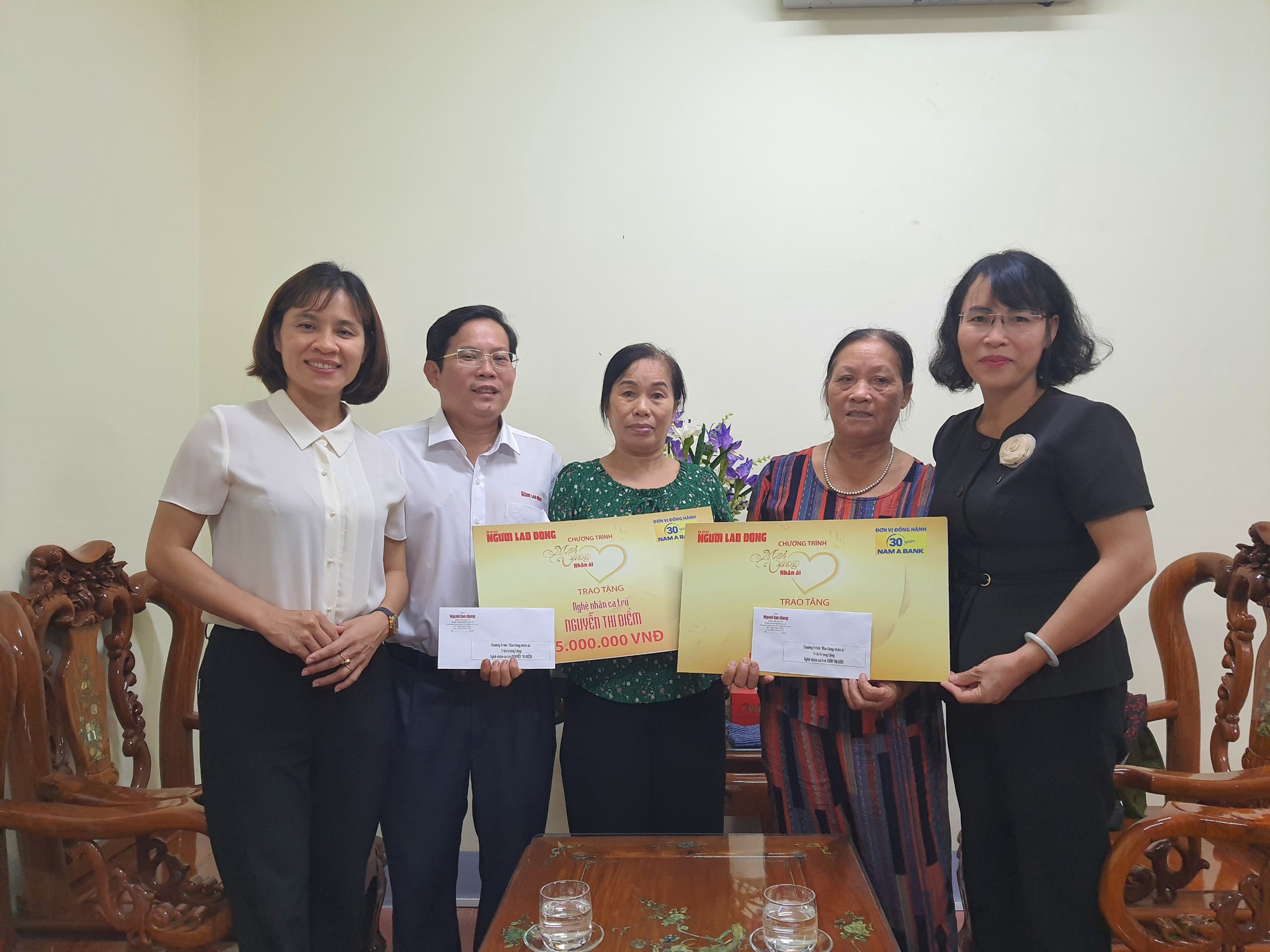 Chương trình "Mai Vàng nhân ái": Trân trọng tấm lòng những nghệ nhân ca trù