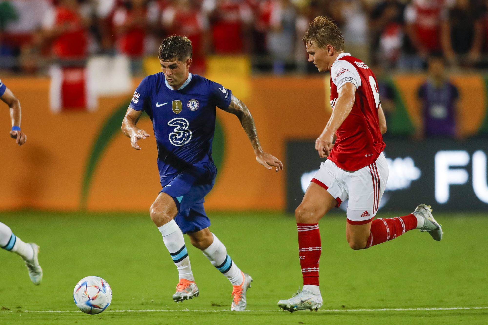 Arsenal thắng vùi dập Chelsea, kinh hoàng derby London trên đất Mỹ - Ảnh 3.