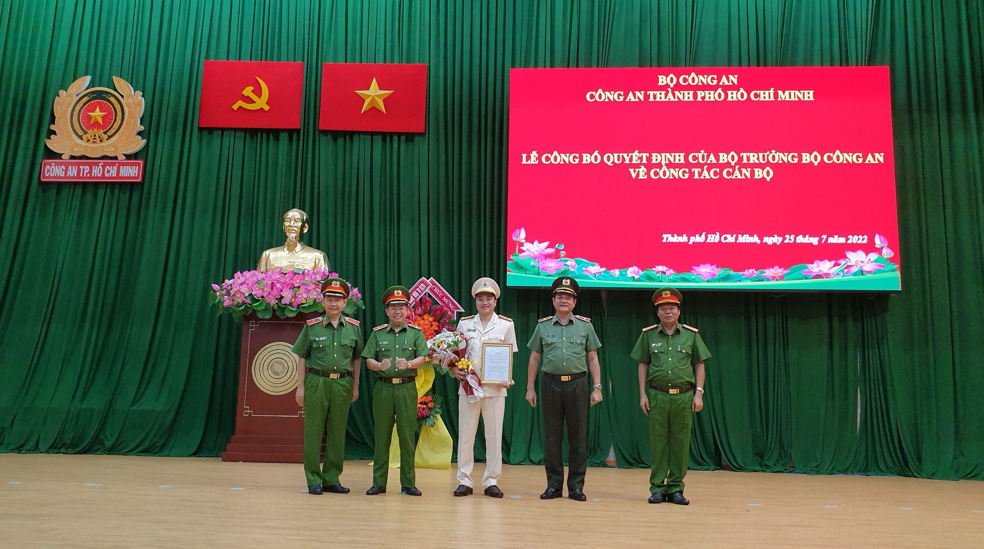 Công an TP HCM có tân Phó Giám đốc
