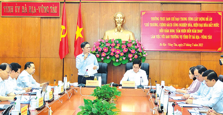 Bà Rịa - Vũng Tàu cần phát huy tối đa năng lực nội sinh