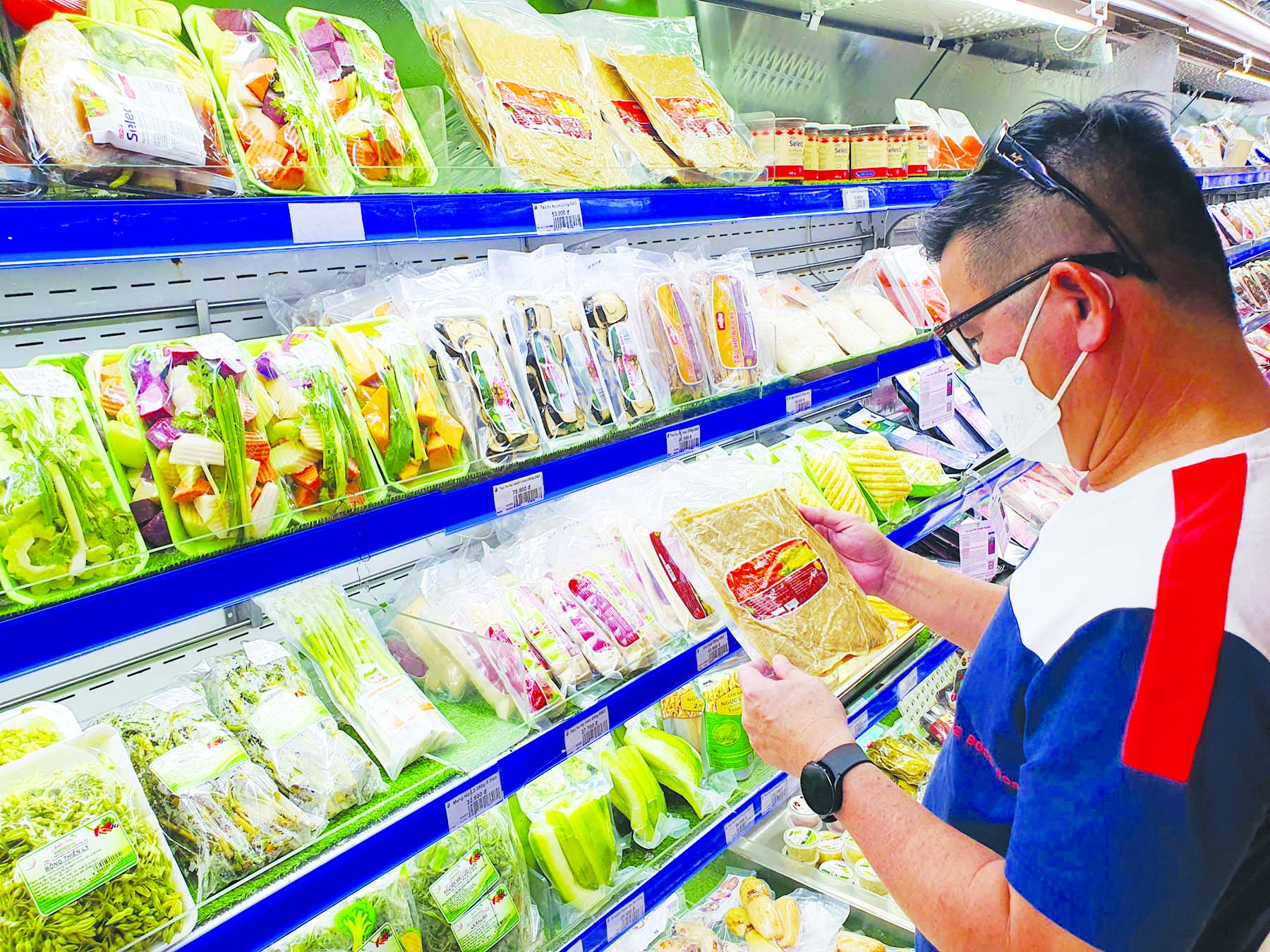 Chưa vào mùa Vu Lan, thực phẩm chay đã hút hàng