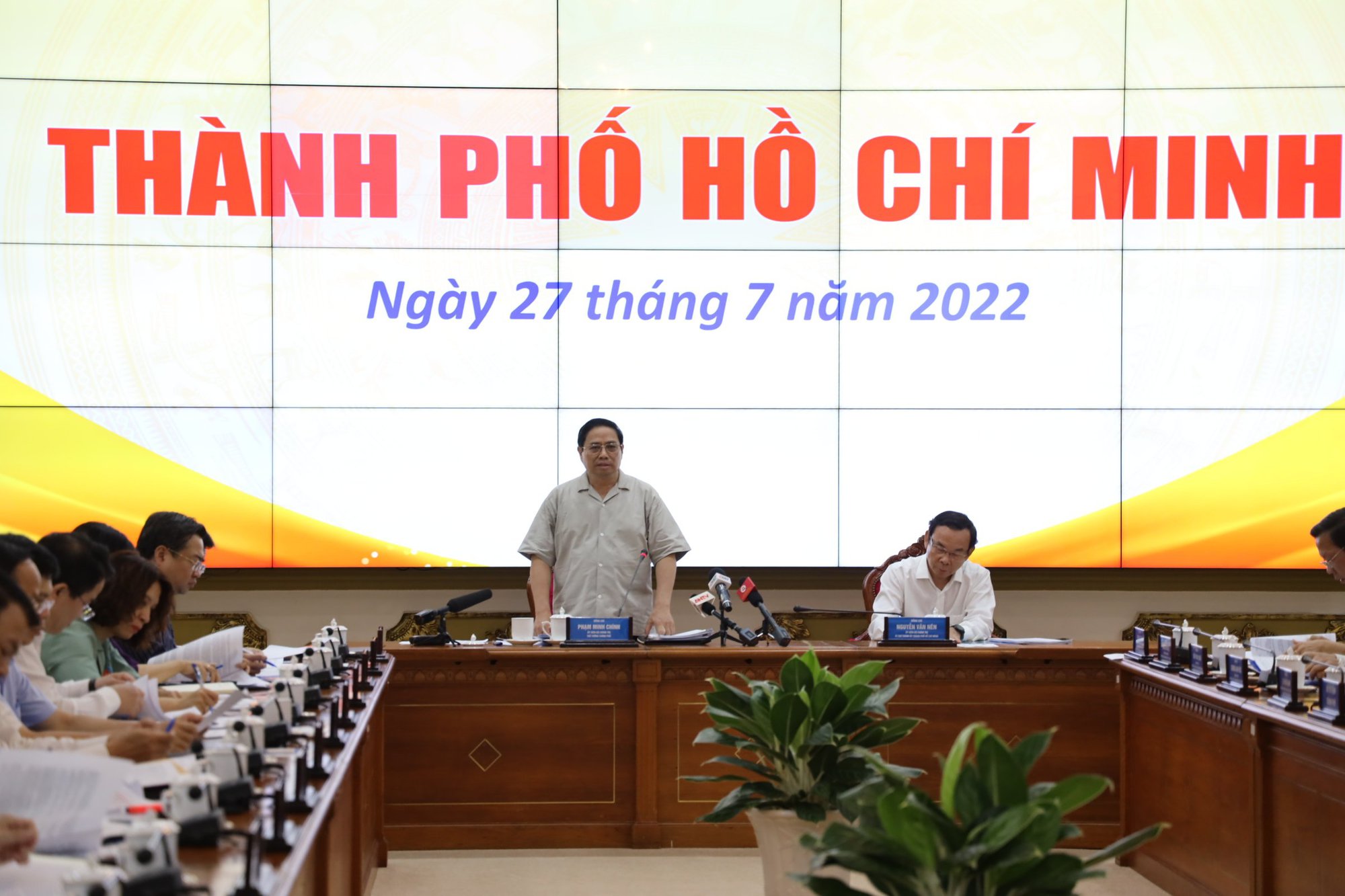 Thủ tướng làm việc với TP HCM về hàng loạt vấn đề quan trọng
