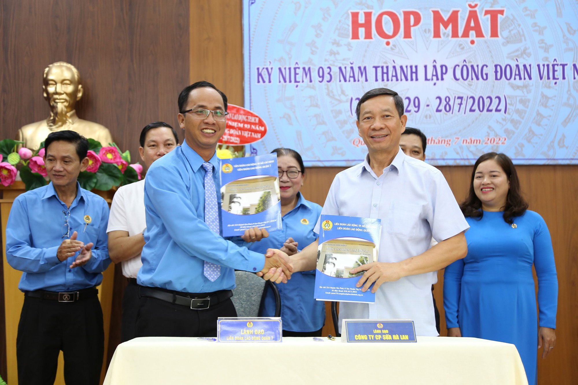 KỶ NIỆM 93 NĂM THÀNH LẬP CÔNG ĐOÀN VIỆT NAM (28.7.1929 - 28.7.2022): Sôi nổi hoạt động chào mừng ngày thành lập Công đoàn Việt Nam
