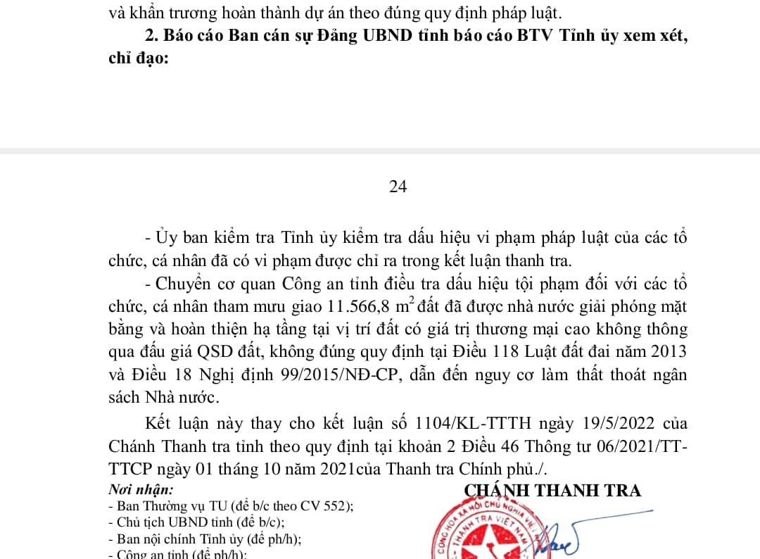 Ai tham mưu giao hơn 11.500 m2 đất sạch không qua đấu giá cho FLC? - Ảnh 3.