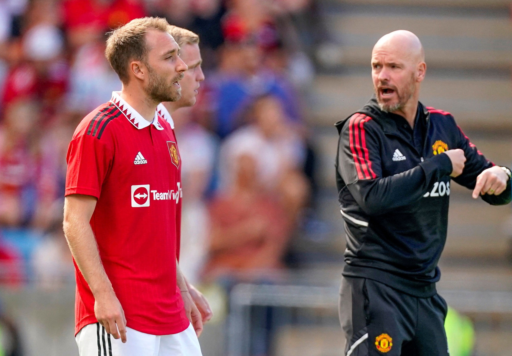 Man United nhận thất bại đầu tiên dưới thời HLV Erik ten Hag