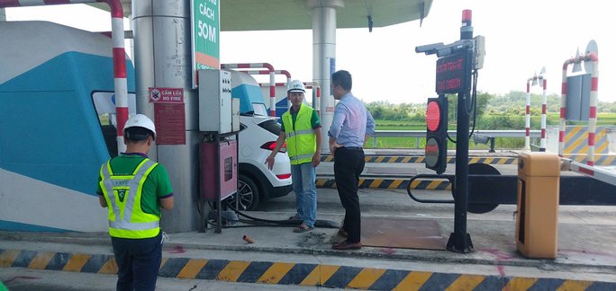 Xe không dán thẻ ETC cố tình đi vào đường cao tốc sẽ bị phạt tiền