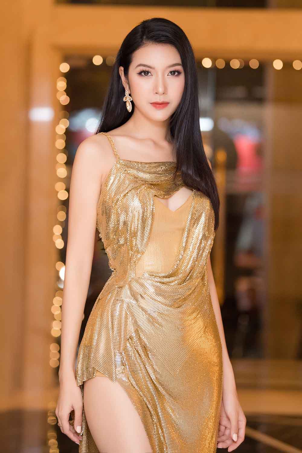 Sau tin đồn cạch mặt cuộc thi Hoa hậu Ho&agrave;n vũ, &Aacute; hậu Th&uacute;y V&acirc;n x&aacute;c nhận l&agrave;m ca sĩ - Ảnh 1.