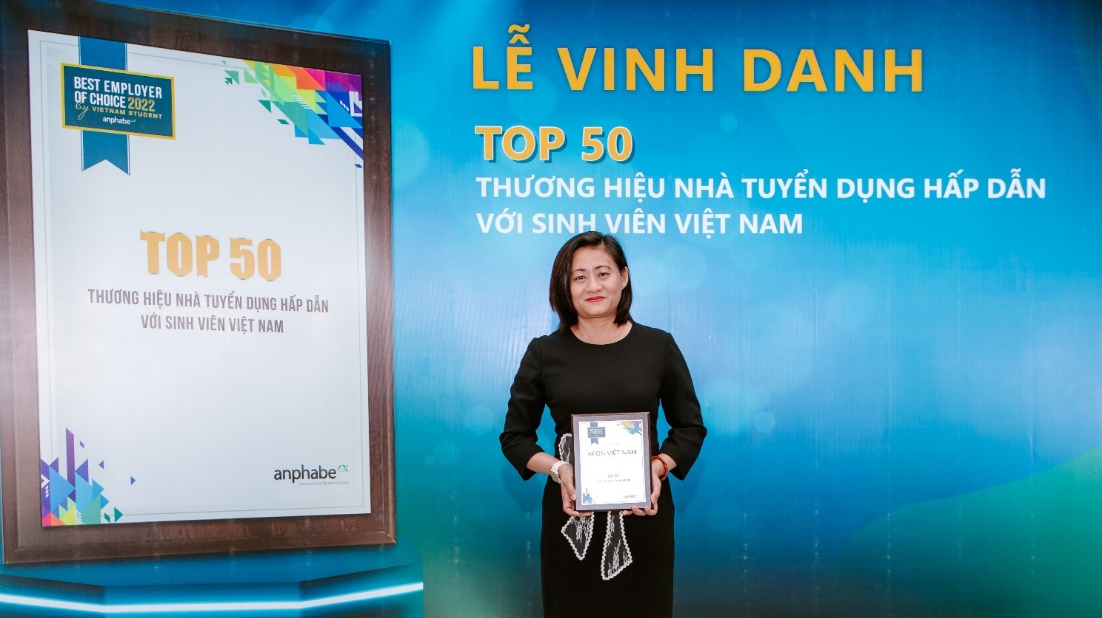 AEON Việt Nam v&agrave;o top dẫn đầu nh&agrave; tuyển dụng hấp dẫn sinh vi&ecirc;n - Ảnh 1.