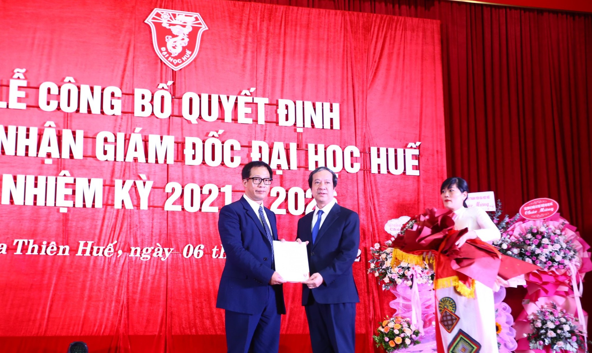 T&acirc;n Gi&aacute;m đốc ĐH Huế hứa sẽ nỗ lực đưa ĐH Huế trở th&agrave;nh ĐH Quốc gia - Ảnh 1.