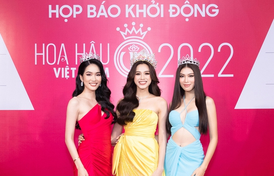 Dàn mỹ nhân hội tụ tại buổi công bố khởi động cuộc thi Hoa hậu Việt Nam