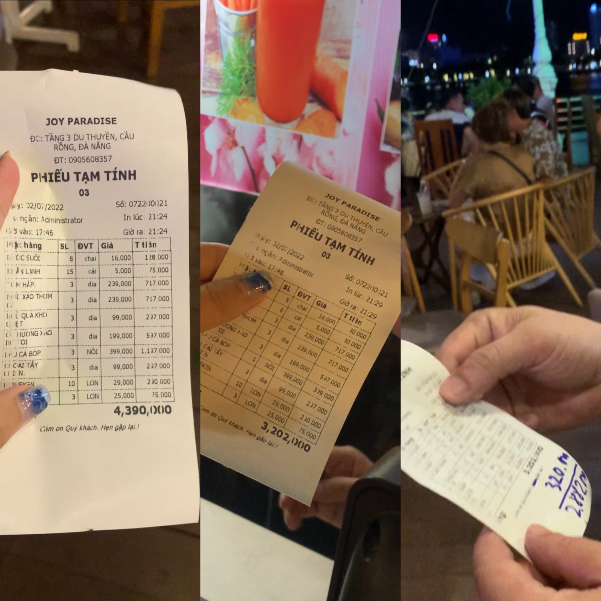 Lên món chậm, tính tiền sai, một nhà hàng phải công khai xin lỗi khách
