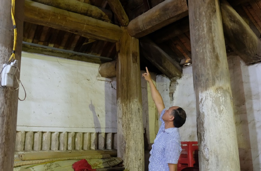 Đình cổ hơn 200 năm thời vua Gia Long ở Thanh Hóa "kêu cứu"
