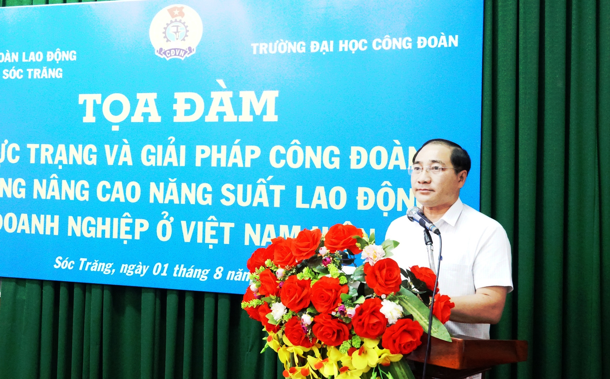 Khảo s&aacute;t vai tr&ograve; của C&ocirc;ng đo&agrave;n trong n&acirc;ng cao năng suất lao động - Ảnh 1.