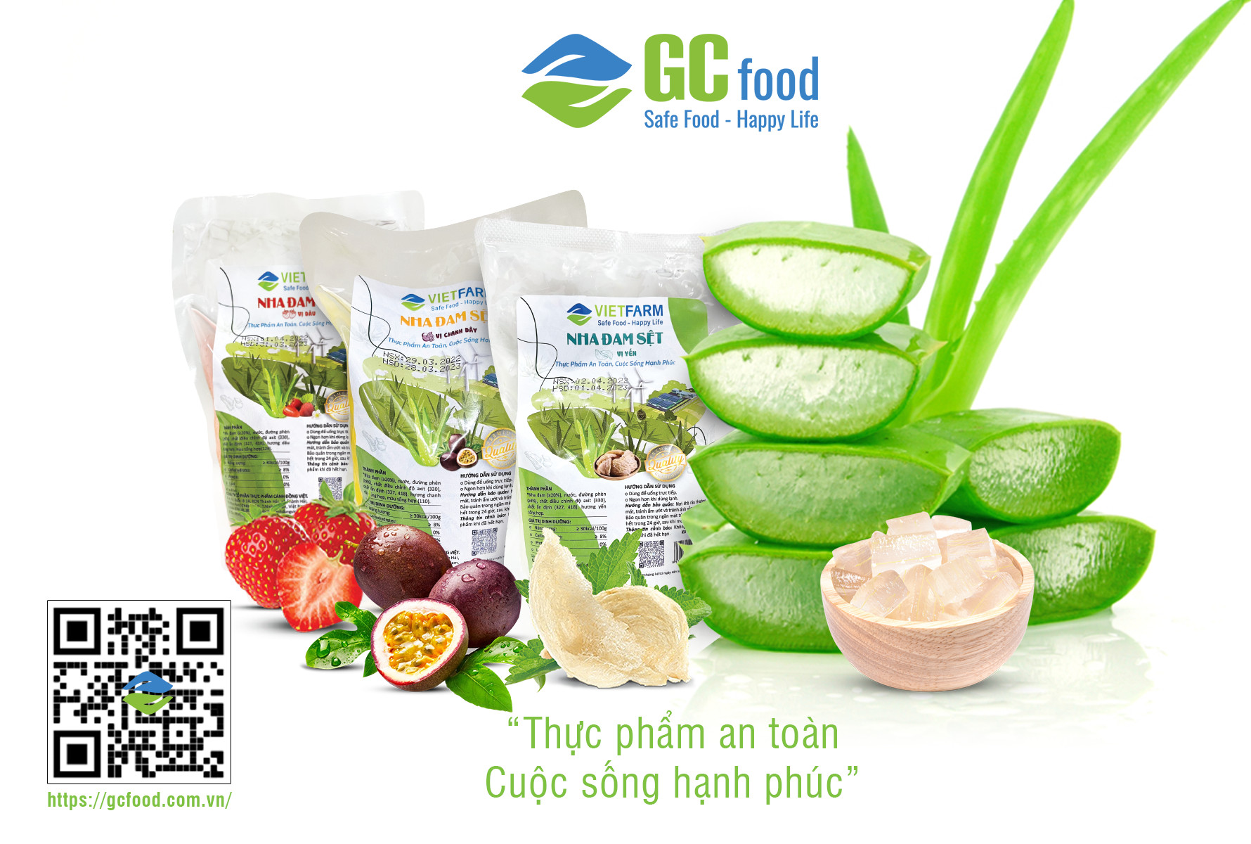 Thạch nha đam GC Food &ndash; M&oacute;n ngon bổ dưỡng bốn m&ugrave;a - Ảnh 1.