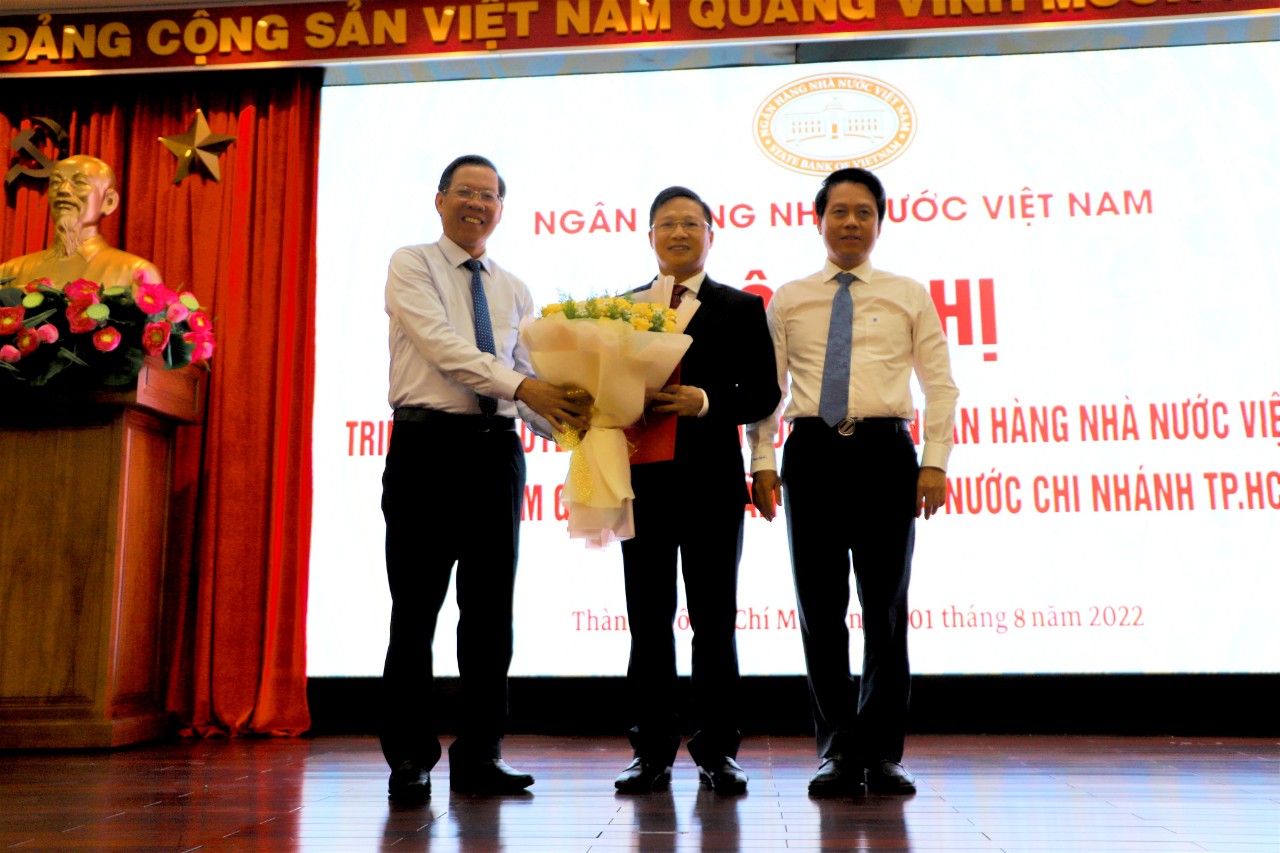 Ngân hàng Nhà nước Chi nhánh TP HCM có tân giám đốc
