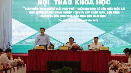 "Đánh thức" khu kinh tế cửa khẩu Mộc Bài
