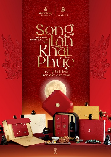 Đón mùa trăng trọn vẹn cùng tinh hoa bánh trung thu tươi “Song Lân Khai Phúc” - Ảnh 1.