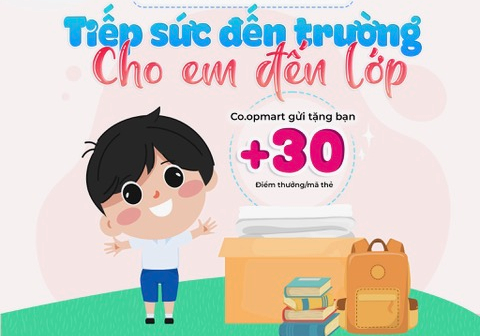 Đến Co.opmart, Co.opXtra cho và nhận đồ đã qua sử dụng miễn phí