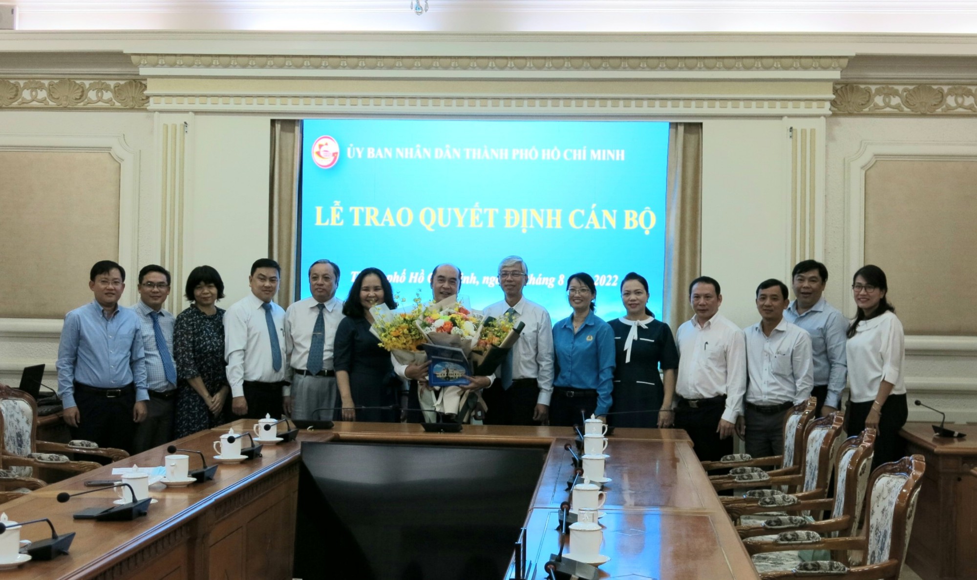 &Ocirc;ng Hồ Xu&acirc;n L&acirc;m đến nhận c&ocirc;ng t&aacute;c tại Li&ecirc;n hiệp C&aacute;c tổ chức hữu nghị TP HCM - Ảnh 2.